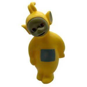 Vtg Teletubbies Laa-Laa Yellow Soft‎ Vinyl Figure Toy La La PBS RARE